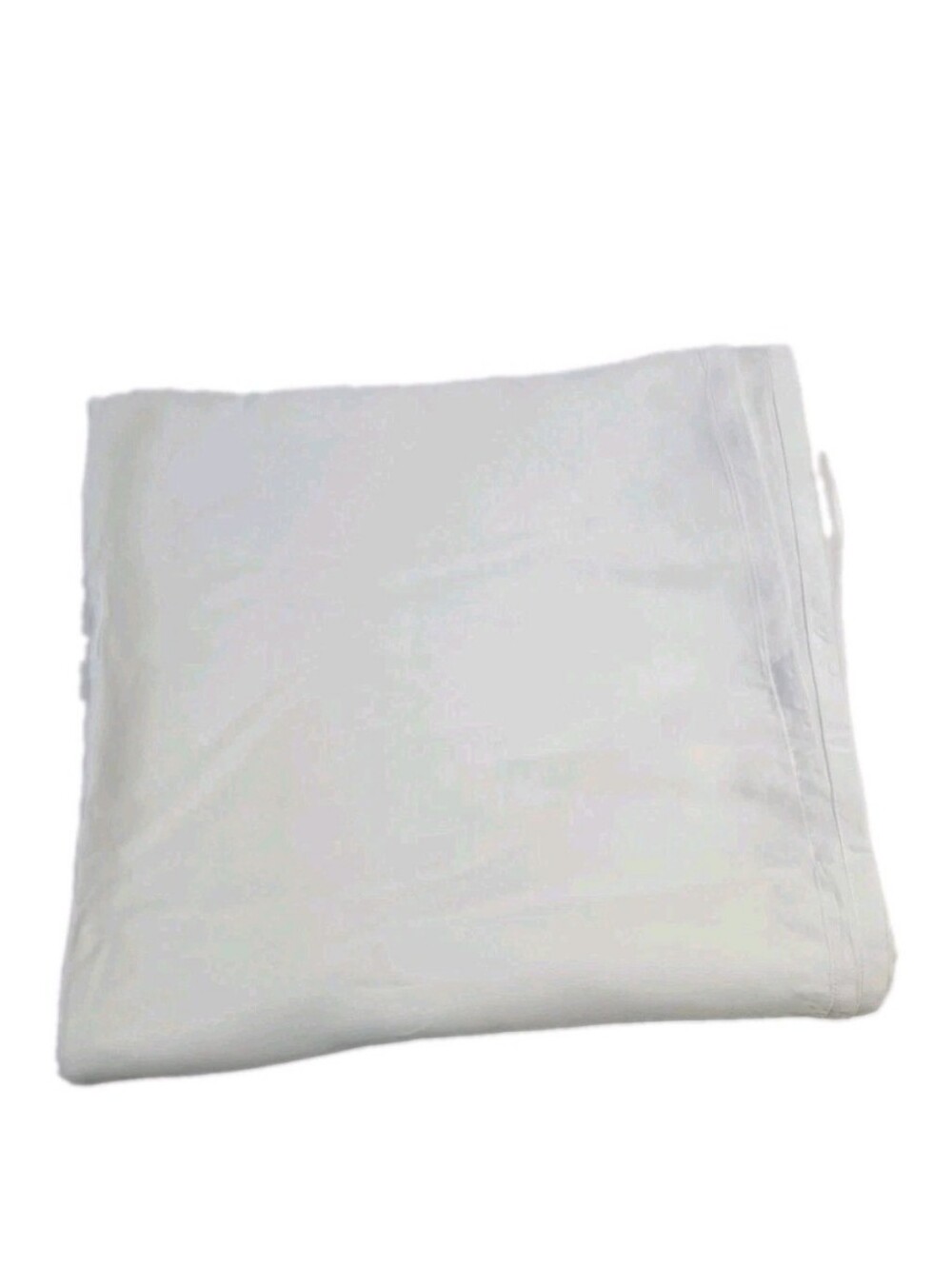 MALOUF WOVEN Flat Sheet King Rayon Bamboo In White. NWOT
